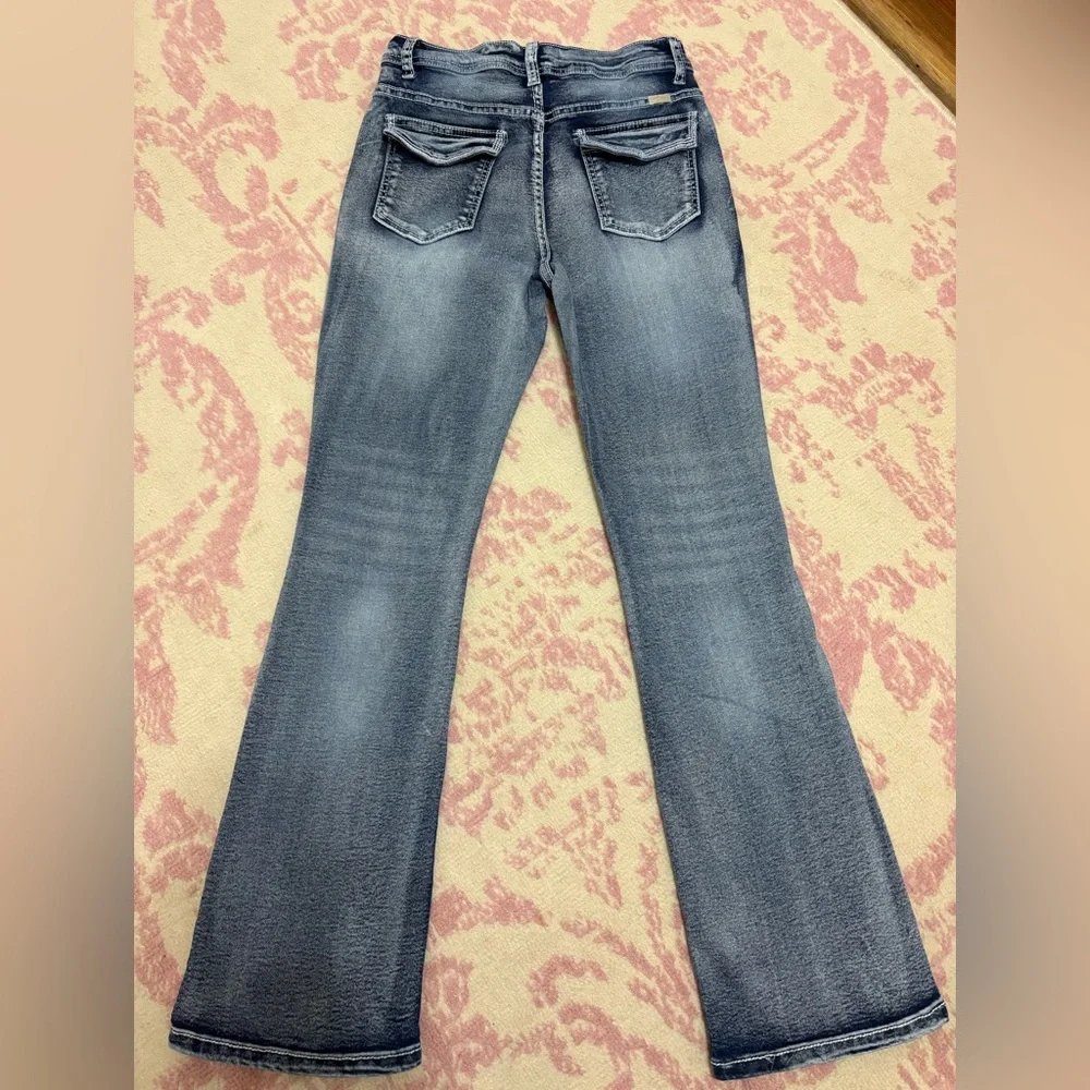 Angels of Difference High Rise Boot Cut Flare Leg Western Jeans Women’s 8/29